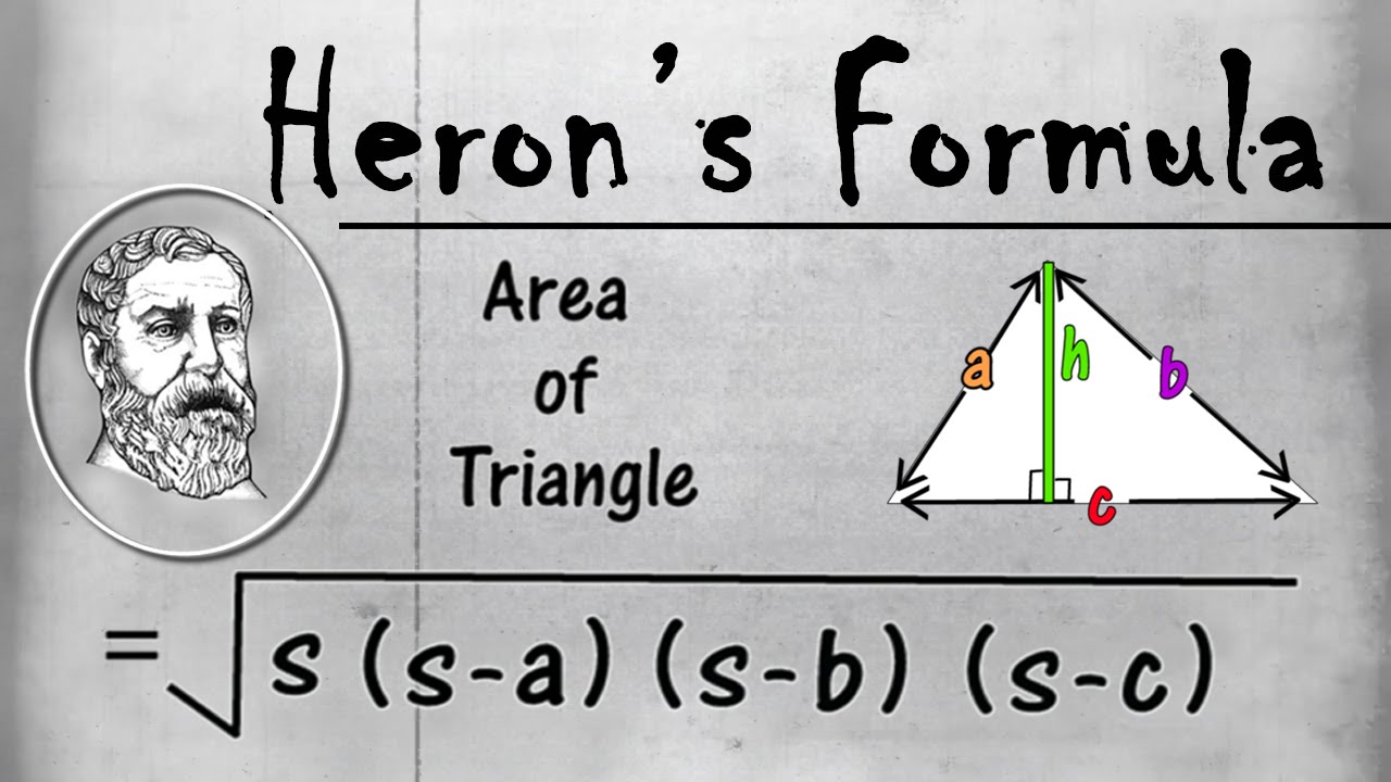 Heron S Formula Perimeter Area Geometry Math Letstute Wced